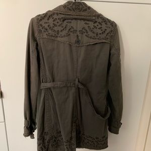 Olive color coat